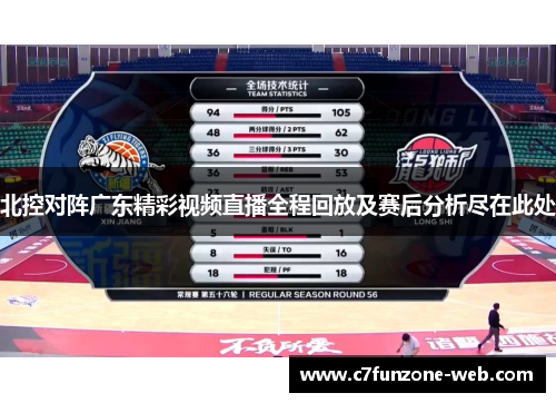 北控对阵广东精彩视频直播全程回放及赛后分析尽在此处